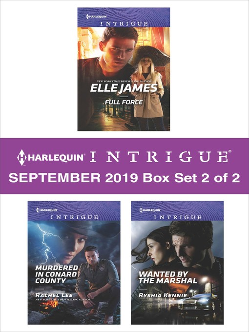 Title details for Harlequin Intrigue September 2019--Box Set 2 of 2 by Elle James - Wait list